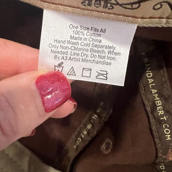 Miranda Lambert Bandwagon Tour 2018 Baseball Hat Cap Adjustable - Picture 8 of 8